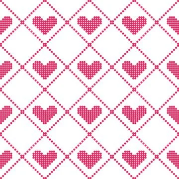 Vector seamless pattern. Stock Illustration