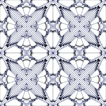 Vector seamless pattern. Stock Illustration