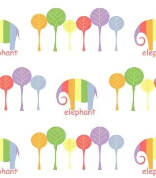 Vector seamless pattern. Stock Illustration