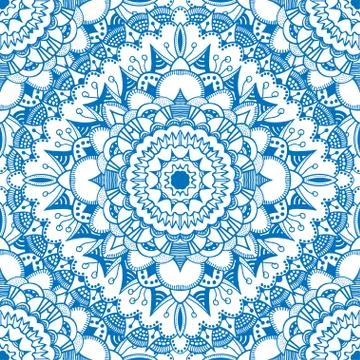 Vector seamless pattern Stock Illustration