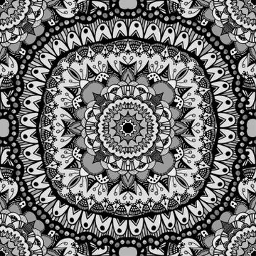 Vector seamless pattern Illustrazione stock