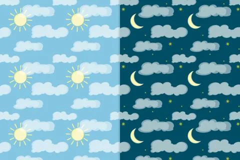 Vector seamless pattern Stock Illustration