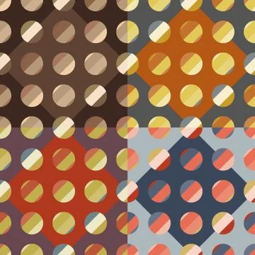 Vector seamless pattern Illustrazione stock