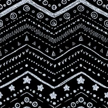 Vector seamless pattern Stock Illustration