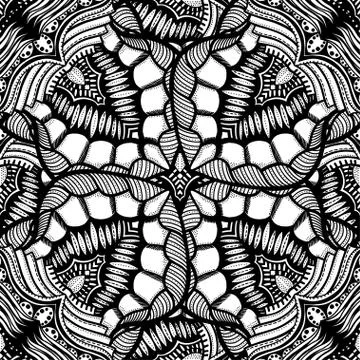 Vector seamless pattern. イラスト素材