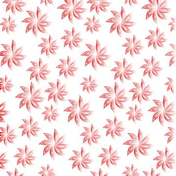 The vector seamless pattern Illustrazione stock