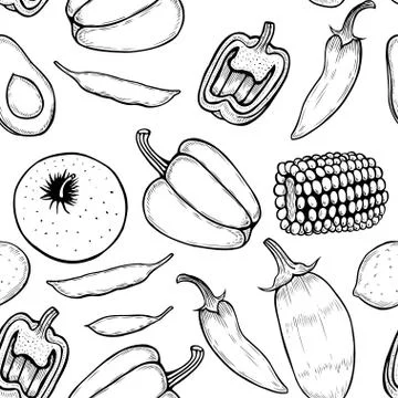 Vector seamless pattern 스톡 일러스트