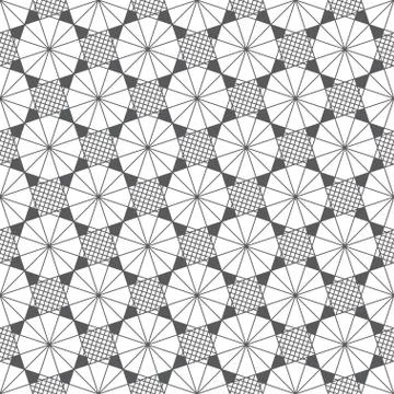 Vector seamless pattern Stock Illustration