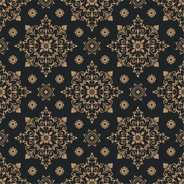 Vector seamless pattern Stock Illustration