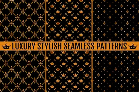 Vector seamless pattern Stockillustratie