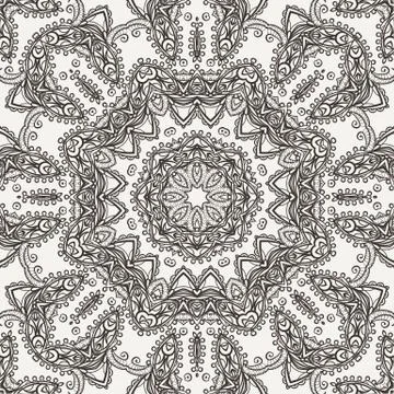 Vector seamless pattern imitating lace 스톡 일러스트