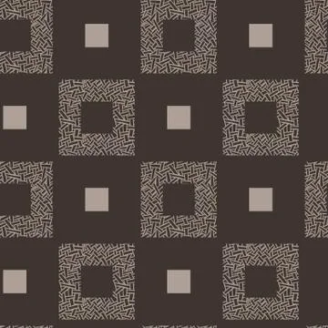 Vector seamless pattern of intertwined ribbons 스톡 일러스트