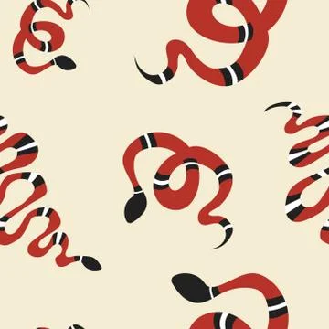 Vector seamless pattern isolated on background. Stock Illustration