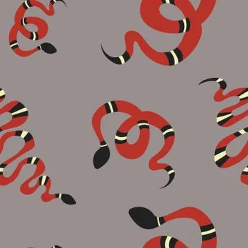 Vector seamless pattern isolated on background. Stock Illustration