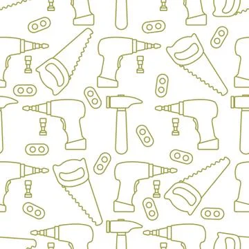 Vector seamless pattern kid toy tools childhood 스톡 일러스트
