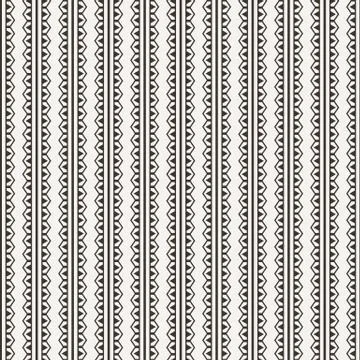 Vector seamless pattern of lace ornate ribbons Stock Illustration