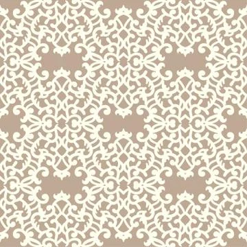 Vector Seamless Pattern. Laser Cut Template Stock Illustration