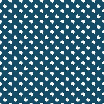 Vector seamless pattern of light droplets on blue background. 스톡 일러스트