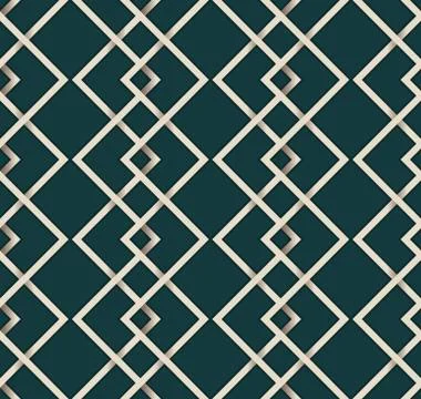 Vector seamless pattern line vintage . can be used  for  website background d Stock Illustration