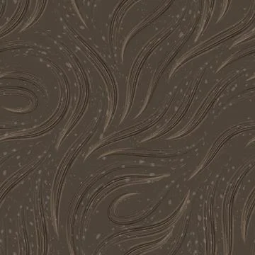 Vector seamless pattern of lines drawn with watercolors of beige color on a Stock Illustration