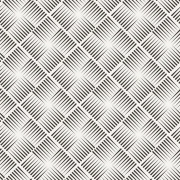 Vector seamless pattern of lines Stock Illustration