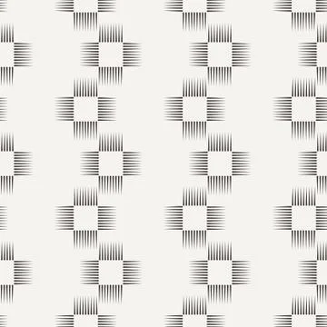Vector seamless pattern of lines Stock Illustration
