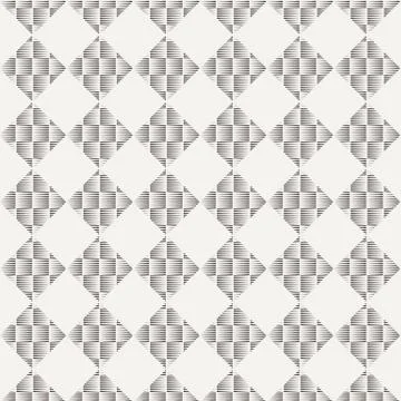 Vector seamless pattern of lines Stock Illustration