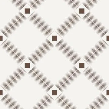 Vector seamless pattern of lines Stock Illustration
