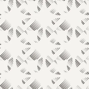 Vector seamless pattern of lines Stock Illustration
