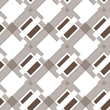Vector seamless pattern of lines Stock Illustration