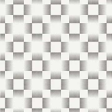 Vector seamless pattern of lines Stock Illustration