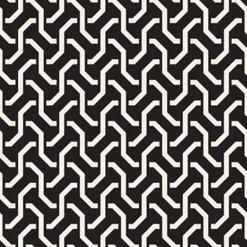 Vector seamless pattern. Modern abstract lattice design. Repeating geometric 스톡 일러스트