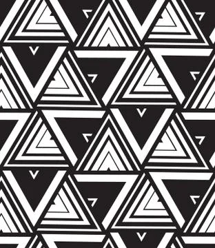 Vector seamless pattern. Modern geometric texture. Repeating abstract backgro Stock Illustration