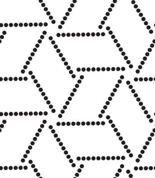 Vector seamless pattern. Modern geometric dots background 스톡 일러스트
