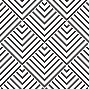 Vector seamless pattern. Modern geometric texture, abstract back 스톡 일러스트