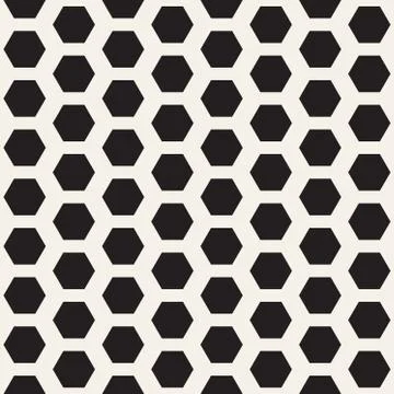 Vector seamless pattern. Modern geometric lattice texture. Repeating backgrou Illustrazione stock