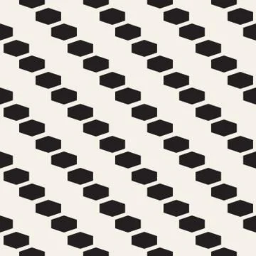 Vector seamless pattern. Modern geometric lattice texture. Repeating backgrou Stock Illustration