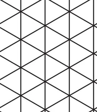 Vector seamless pattern. Modern linear geometric texture Illustrazione stock