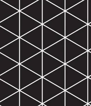 Vector seamless pattern. Modern linear geometric texture Illustrazione stock