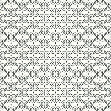 Vector seamless pattern. Modern stylish texture Stock Illustration