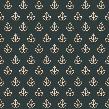Vector seamless pattern. Modern stylish texture Stock Illustration