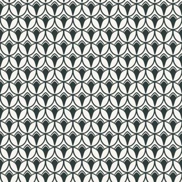 Vector seamless pattern. Modern stylish texture Stock Illustration