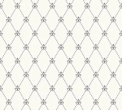 Vector seamless pattern. Modern stylish texture Stock Illustration