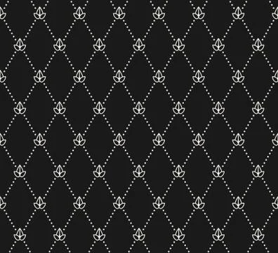 Vector seamless pattern. Modern stylish texture Stock Illustration