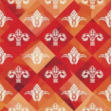 Vector seamless pattern. Modern stylish texture Stock Illustration