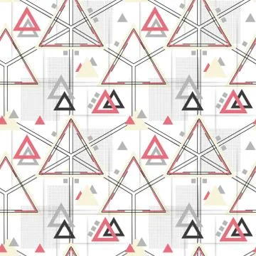 Vector seamless pattern. Modern stylish texture Stock Illustration