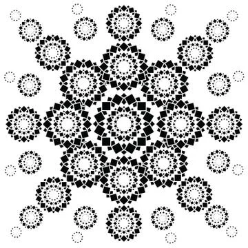 Vector seamless pattern. Modern stylish texture. Repeating geometric tiles wi Stock Illustration