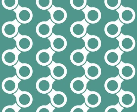 Vector seamless pattern. Modern stylish texture. Repeating geometric objects Stock Illustration