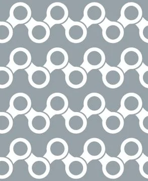 Vector seamless pattern. Modern stylish texture. Repeating geometric objects Stock Illustration