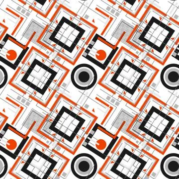 Vector seamless pattern. Modern stylish texture Stock Illustration